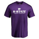 Kansas State Wildcats Kansas State Cross Country T-Shirt - Purple