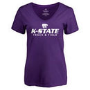Kansas State Wildcats Women's Kansas State Track & Field T-Shirt - Purple