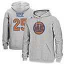 Derrick Rose New York Knicks adidas Name and Number Pullover Hoodie - Heathered Gray