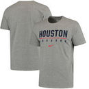 Houston Cougars Nike School Bar T-Shirt - Heathered Gray