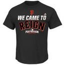 San Francisco Giants Majestic Youth 2016 Postseason We Came to Reign T-Shirt - Black