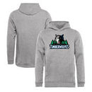 Minnesota Timberwolves Fanatics Branded Youth Primary Logo Pullover Hoodie - Heathered Gray