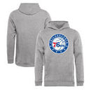Philadelphia 76ers Fanatics Branded Youth Primary Logo Pullover Hoodie - Heathered Gray