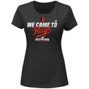 Baltimore Orioles Majestic Women's 2016 Postseason Authentic Collection We Came To Reign T-Shirt - Black