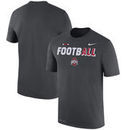 Ohio State Buckeyes Nike 2017 Football Legend Performance T-Shirt - Anthracite