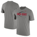 Ohio State Buckeyes Nike Football Icon Legend Dri-FIT Performance T-Shirt - Charcoal