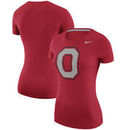 Ohio State Buckeyes Nike Women's Logo Scoop Neck T-Shirt - Red