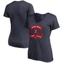 Boston Red Sox Women's Police Badge T-Shirt - Navy