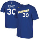 Stephen Curry Golden State Warriors adidas Stretch Crossover Name & Number T-Shirt - Royal