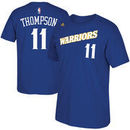 Klay Thompson Golden State Warriors adidas Stretch Crossover Name & Number T-Shirt - Royal