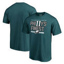 Carson Wentz Philadelphia Eagles NFL Pro Line Phi11y's Finest Player Graphic T-Shirt - Midnight Green