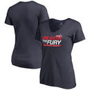 Washington Capitals Women's Hometown Collection The Fury V-Neck T-Shirt - Navy