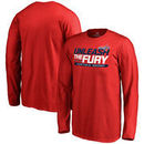 Washington Capitals Youth Hometown Collection The Fury Long Sleeve T-Shirt - Red