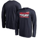 Washington Capitals Youth Hometown Collection The Fury Long Sleeve T-Shirt - Navy