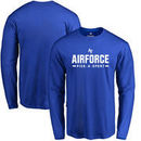 Air Force Falcons Custom Sport Long Sleeve T-Shirt - Royal