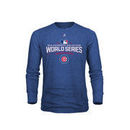Chicago Cubs Majestic Threads 2016 World Series Bound Tri-Blend Long Sleeve T-Shirt - Royal