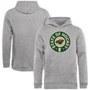 Minnesota Wild Youth Hometown Collection Hockey State Pullover Hoodie - Ash