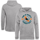 San Jose Sharks Youth Hometown Collection Sharks Territory Pullover Hoodie - Ash