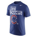 Chicago Cubs Nike 2016 World Series Champions Celebration T-Shirt - Royal