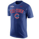 Chicago Cubs Nike 2016 World Series Champions Celebration Chi-Town T-Shirt - Royal