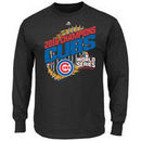 Chicago Cubs Majestic 2016 World Series Champions Parade Long Sleeve T-Shirt - Black