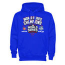 Chicago Cubs Stitches 2016 World Series Champions Diamond Pullover Hoodie - Royal