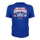 Chicago Cubs Stitches Youth 2016 World Series Champions Crossed Bats T-Shirt - Royal