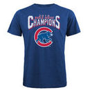Chicago Cubs Majestic Threads 2016 World Series Champions Walk-Off Cooperstown Tri-Blend T-Shirt - Royal