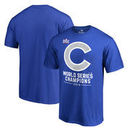 Chicago Cubs 2016 World Series Champions Whiteout T-Shirt - Royal