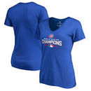 Chicago Cubs Women's 2016 World Series Champions Walk T-Shirt - Royal