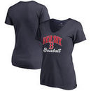 Boston Red Sox Women's Plus Sizes Victory Script T-Shirt - Navy