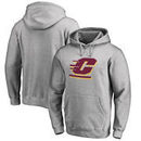 Central Michigan Chippewas Fanatics Branded Big & Tall Primary Team Logo Pullover Hoodie - Heathered Gray