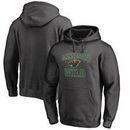 Minnesota Wild Big & Tall Victory Arch Pullover Hoodie - Heather Gray