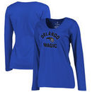 Orlando Magic Fanatics Branded Women's Overtime Plus Size Long Sleeve T-Shirt - Royal