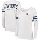 Dallas Cowboys Nike Women's Tailgate Long Sleeve T-Shirt - White