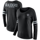 Oakland Raiders Nike Women's Tailgate Long Sleeve T-Shirt - Black