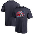 Tom Brady New England Patriots Fanatics Branded Youth 60,000 Career Passing Yards T-Shirt - Navy