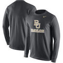 Baylor Bears Nike Logo Long Sleeve T-Shirt - Anthracite