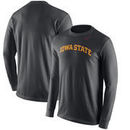 Iowa State Cyclones Nike Wordmark Long Sleeve T-Shirt - Anthracite
