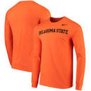 Oklahoma State Cowboys Nike Wordmark Long Sleeve T-Shirt - Orange