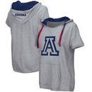Arizona Wildcats Colosseum Women's Woopah Hooded T-Shirt - Heathered Gray