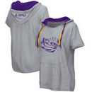 LSU Tigers Colosseum Women's Woopah Hooded T-Shirt - Heathered Gray