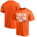 Clemson Tigers Fanatics Branded College Football Playoff 2016 Fiesta Bowl Bound Nation T-Shirt - Orange