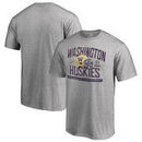 Washington Huskies Fanatics Branded College Football Playoff 2016 Peach Bowl Bound Playbook T-Shirt - Heather Gray
