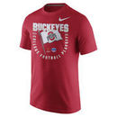 Ohio State Buckeyes Nike College Football Playoff 2016 Fiesta Bowl Bound Flag T-Shirt - Scarlet