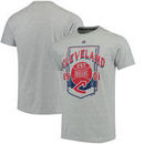 Cleveland Indians Majestic Vintage Style T-Shirt - Gray