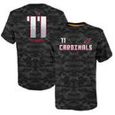 Larry Fitzgerald Arizona Cardinals Youth Vector Camo Dri-Tek Name & Number T-Shirt - Black