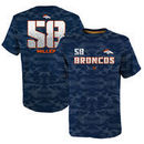 Von Miller Denver Broncos Youth Vector Camo Dri-Tek Name & Number T-Shirt - Navy