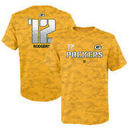 Aaron Rodgers Green Bay Packers Youth Vector Camo Dri-Tek Name & Number T-Shirt - Gold