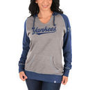 New York Yankees Majestic Women's Absolute Confidence Hoodie - Gray